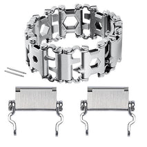 Multifunctional wear tool self-defense bracelet