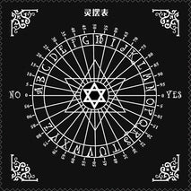 Buy Tarot Tablecloth Divination Tarot Card Pad Pendulum Magic Pentacle Runes Tarot Altar Table Cloth Wholesale B2B