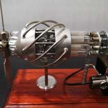 Trendy Retail Hot Air Stirling Engine Model Generator Motor Steam Power Educational Toys B