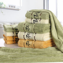 Buy Bamboo charcoal fiber bath towel Wholesale B2B