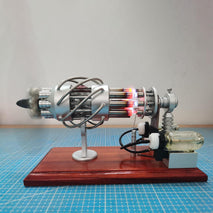 Trendy Retail Hot Air Stirling Engine Model 16 Cylinder Motor Engine for Science Teaching