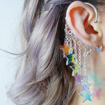 Creative Fashionable And Generous Tassel Earrings