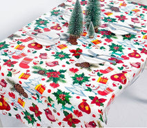 Christmas Printed Creative Dining Table Tablecloth