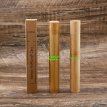 Toothbrush Bamboo Tube Portable Travel Bamboo Pipe B & B Disposable Box Travel Tube