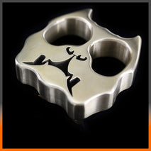 Brass Finger Tiger Double Super Thick Self-Defense Punch