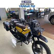 Buy Yamaha PG1 Cargo Frame Side Box Top Rack 28L 16L CNC Bent Steel Tubular Black Powder Coated Alloy Aluminium Wholesale B2B