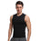 Mens Body Shaper Vest Slimming Sweat Tummy Fat Burner Tank Top