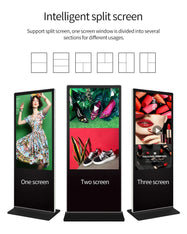 32-86 Inch Vertical Totem LCD Indoor Kiosk with Touch Screen - Interactive Digital Signage and Advertising Player