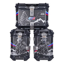 Buy Alloy Side Pannier Box for Suzuki Motor X-Size Motorbike Maxi-Scooter Exhausted Baggage Case Motorcycle Aluminium Tail Boxes Wholesale B2B