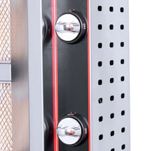 Commercial 4-Burner Gas Kebab & Shawarma Machine / Professional Doner Kebab Grill