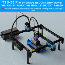 TWOTREES TTS55 Pro Diode Desktop CNC Laser Cutter & Engraver - Portable Marking and Cutting Machine