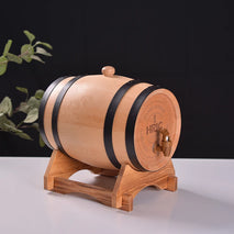 Buy 3L/5L/10L/20L/30L/50L100L/150L Oak Barrels Household Wooden Red White Wine Beer Barrel Furniture Wine Barrels for Sale Wholesale B2B