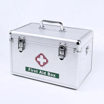 12 inch First Aid Aluminum Box Custom with Shoulder strap  Drugs Box OEM