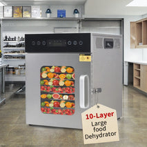 Buy 10 Layer Stainless Steel Food Dehydrator for Fruits and Vegetables Wholesale B2B