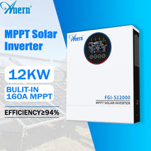 10kW Hybrid Solar Inverter - DC/AC Grid-Tie for On-Grid Systems
