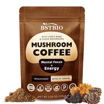 Organic Mushroom Coffee – Premium Chagaccino Blend for Energy & Wellness