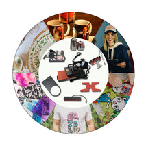 Easysub 10-in-1 Multifunctional Heat Press Transfer Machine for Sublimation - Ideal for Shoes, Caps, Pens, Mugs, and T-Shirts