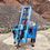 Compact Hydraulic Pneumatic DTH Rock Drilling Rig for Mineral Exploration and Geotechnical Investigation