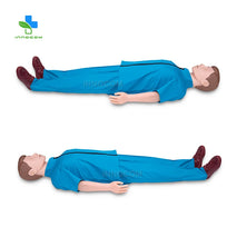 CPR Mannequin  Human Resuscitation Teaching Artificial Respiration Dummy First Aid Training Model Hard Plastic Box
