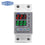 TOMZN 230V Adjustable Over/Under Voltage Protection Relay with Current Limit Monitor - 63A DIN Rail Device