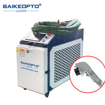 1500W Raycus Fiber Laser Cleaning Machine Water Cooled Handheld Industrial Rust Paint Removal System