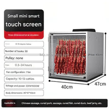 High-Capacity 220V Commercial Meat Dryer - Fresh Sausage & Biltong Preserver for Home and Restaurant Use