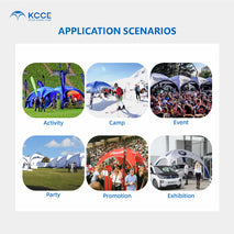Custom 4x4 & 10x10 Waterproof Inflatable Dome Marquee Tent for Sport Events - PVC Outdoor Shade Solution