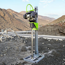 Brand New Automatic Gasoline-Powered Rock Core Drill Rig for Ore Exploration - 60m to 100m Depth