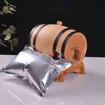 3L/5L/10L/20L/30L/50L100L/150L Oak Barrels Household Wooden Red White Wine Beer Barrel Furniture Wine Barrels for Sale