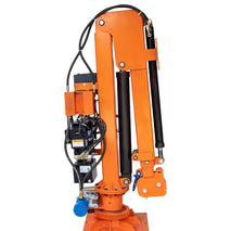 HAOY Compact Mobile Mini Pickup Crane with 12V/24V Electric Pump Station - Hydraulic Lifting Solution