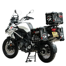 46l F2-moto Saddle Boxes Motorbike Pannier Case Aluminum Motorcycle Side Box