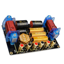 Gertsound 7012 Crossover Network 2 Way Audio Speaker Treble Bass Frequency Divider Metal for 12-15 Speakers No Distortion