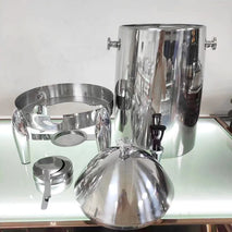 19l Large Capacity Hot Cold Drink Dispenser Tea Urn Stainless Steel Insulated Beverage Dispenser Water Milk Tea Coffee