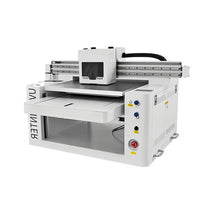 HongChuang Innovation 6070UV Flatbed Printer for Plastic Hot Stamping, Leather Embossing, Jigsaw, and PVC Card Printing