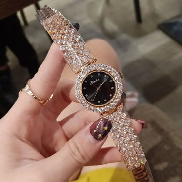 rose-gold-black-face