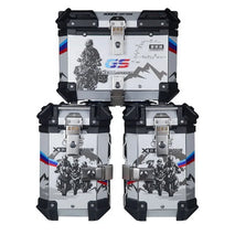 Alloy Side Pannier Box for Suzuki Motor X-Size Motorbike Maxi-Scooter Exhausted Baggage Case Motorcycle Aluminium Tail Boxes