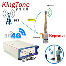 Kingtone 4G Booster Cell Phone Signal Network B3 1800mhz Lte Dcs Gsm Waterproof Mobile Signal Booster for Mountain Area