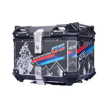 45L & 38L Aluminum Motorcycle Panniers Set - Heavy-Duty Waterproof Side Cases and Top Box for BMW R1250GS Adventure & R1200GS