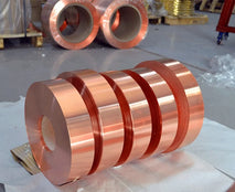 Pure Copper Plate and Brass Copper Strip - 1mm & 2mm Thickness, 25x3mm - Price Per kg