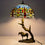 16Inch Tiffany Colored Glass Table Lamp Dragonfly Retro Classical Table Lamp Bedroom Bedside Lamp Decoration