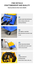 E400S Steamer Carpet Cleaner Heavy Used Car Wash Equipment Professional Sofa Dry Washing Equipment Vacuum Cleaner to Wash Carpet