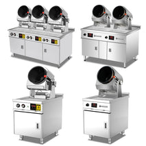 Buy Restaurant Kitchen Automatic Rotating Robot Fried Rice Stir Fry Wok Cooking Food Machine Cook Rotational Cooker Equipment Wholesale B2B