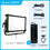 Nanguang NANLUX Dyno650C & DYNO 1200C High-Performance RGB LED Fill Light for Professional Photography and Film
