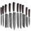 Buy XITUO Kitchen Knives Set 8 inch Chef knife 440C High Carbon Stainless Steel Damascus Laser Pattern Slicing Santoku knife New Wholesale B2B
