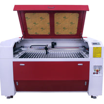 EB 9060 CO2 Laser Engraver and Cutter - Affordable 80W/100W/130W/150W 900x600mm Wood, Paper, and Rubber Cutting Machine
