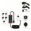 Adjustable 7.68kW EV Portable Charging Cable with NEMA 14-50/5-15 Plug – 32A Current Charger for SAE J1772 Electric and Plug-in Hybrid Vehicles