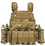 Premium Quick Release Tactical Airsoft Vest | Molle Plate Carrier & Training Chest Rig