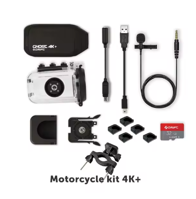 Waterproof Drift Ghost 4K + 1080P 120FPS Cycling Bike Helmet Set HD Motorcycle Smart Action Sport Camera 4K For Photography