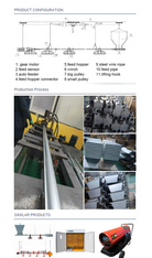 Fully Automatic Poultry Farm Equipment Automatic Chicken House Drinking And Feeding System Broiler Auto Feed Line System