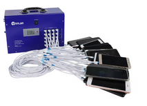 2024 New Arrival 150w Mini Portable Solar Charging Station Solar Powered Lighting Radios System Kit For Home Use